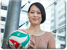 元女子バレーボールオリンピック日本代表 大山加奈さん